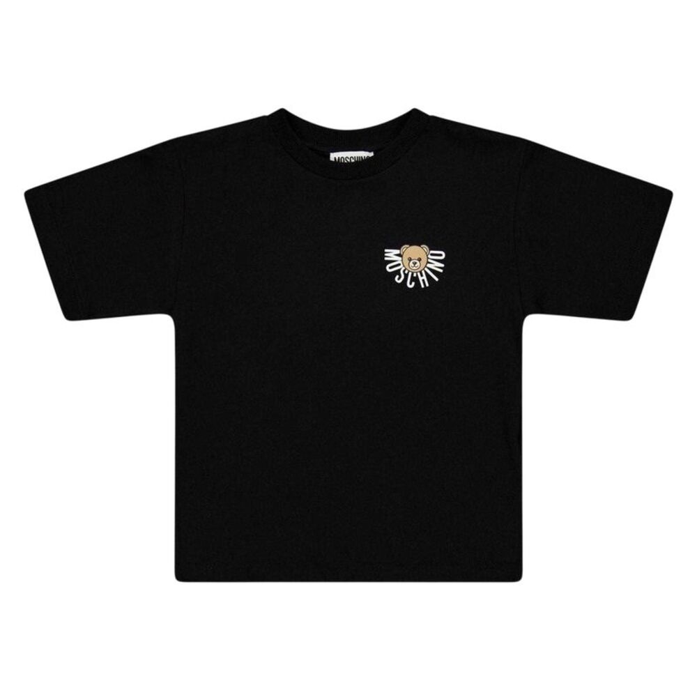 Moschino Childrens/Kids Teddy Breathable T-Shirt / Black